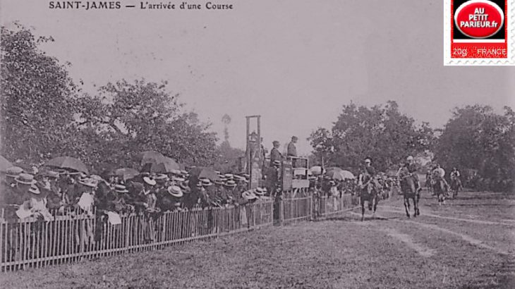Saint-James, l'arrivée d'une course