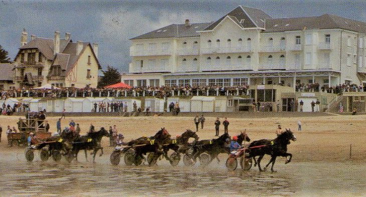 Course sur la plage